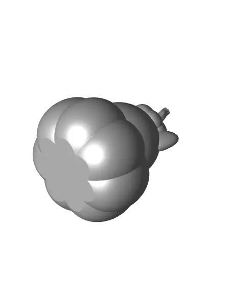 Cat in Pumpkin — modelo 3D