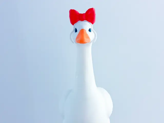 Small Bow Desk Goose Gear — modelo 3D