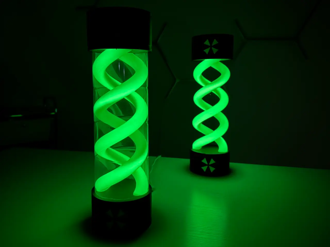 Resident Evil T-Virus Lamp GLOW IN THE DARK — modelo 3D
