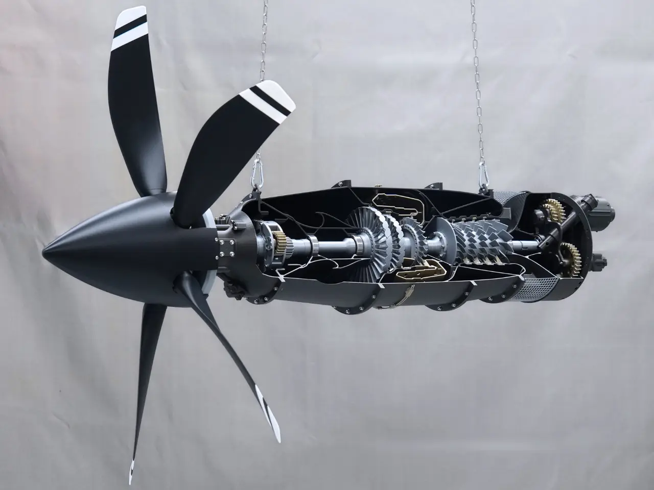 3D Printable Turboprop Engine — modelo 3D