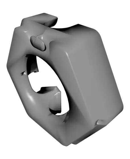 Hextraction Coin Flip Tile — modelo 3D