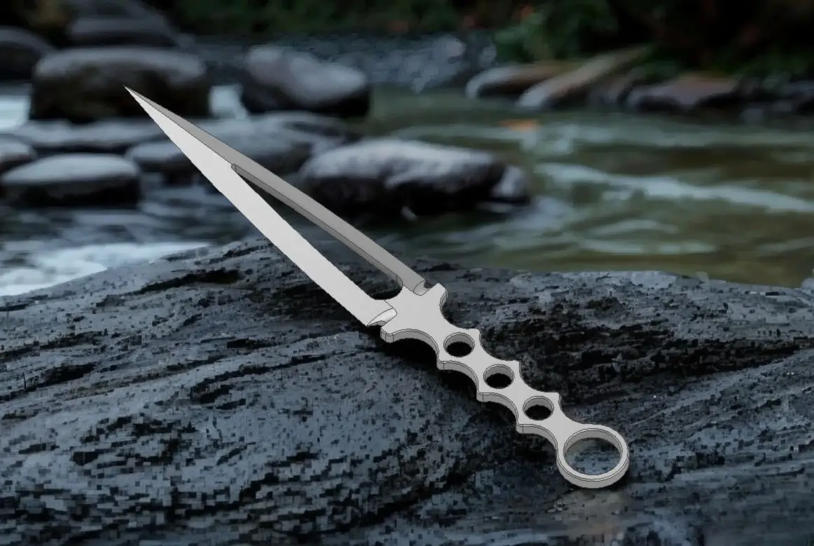 Skeletonized Dagger — modelo 3D