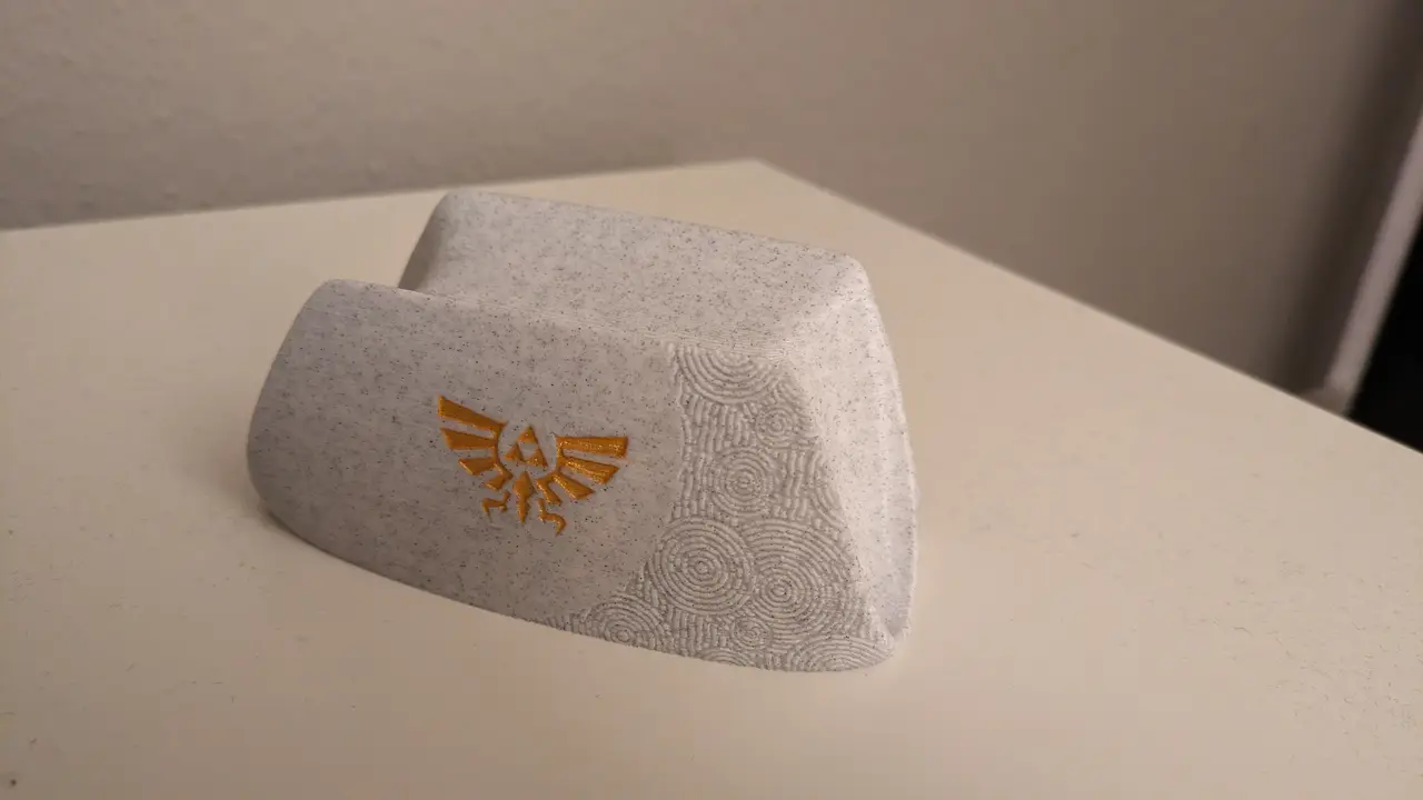 Nintendo Switch Pro Controller Stand - Zelda TotK Remix — modelo 3D