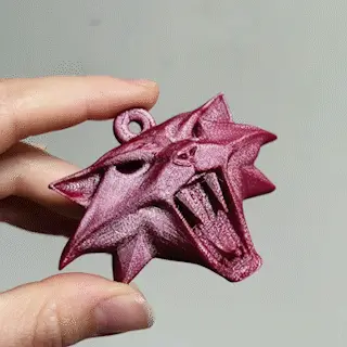 Cat School Medallion — The Witcher — modelo 3D