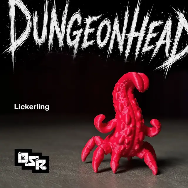 Lickerling - Dungeon Oddities of the OSR - Free Tabletop Miniature — modelo 3D