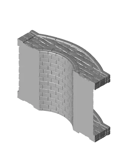 Modern Marvels - Stone Foot Bridge — modelo 3D