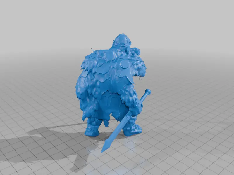 AI TRIPO troll montagne 108 3d model — modelo 3D