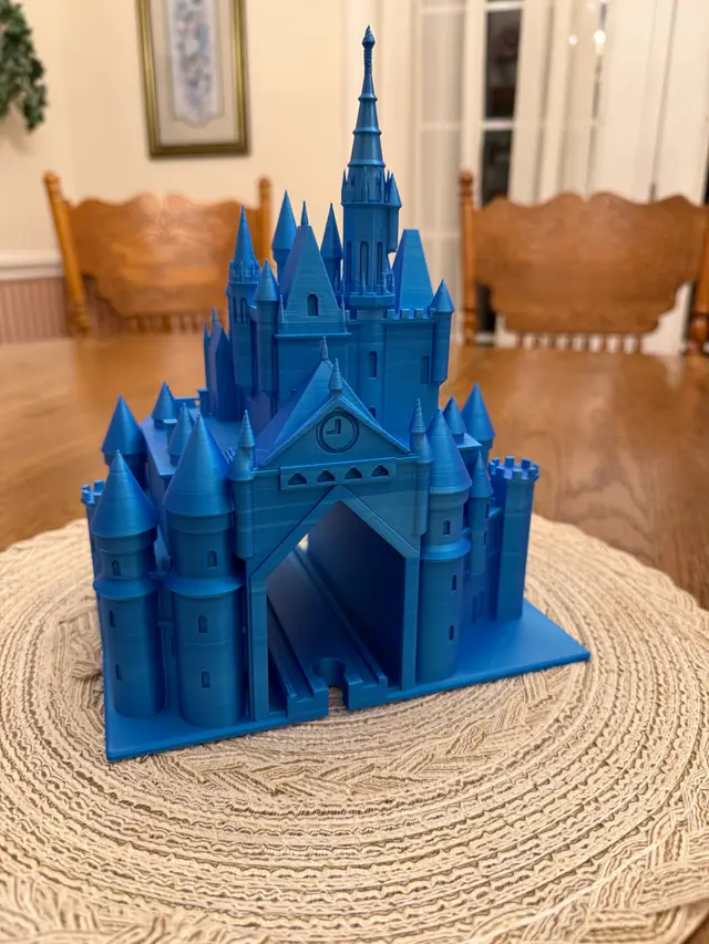 Magic Kingdom's Cinderella's Castle Brio/Thomas/Ikea Wooden Train Track Compatible — modelo 3D