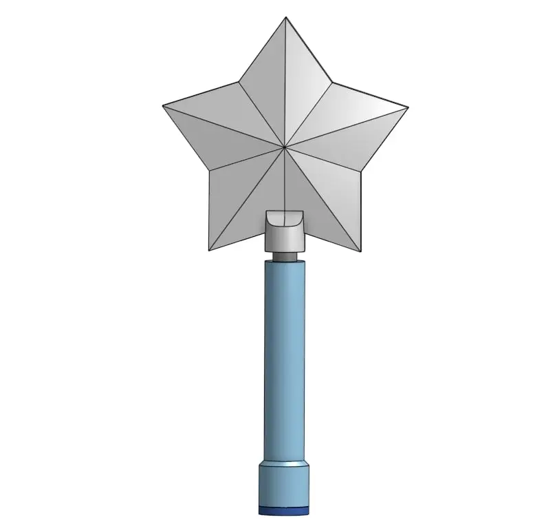 Star Payment Wand — modelo 3D