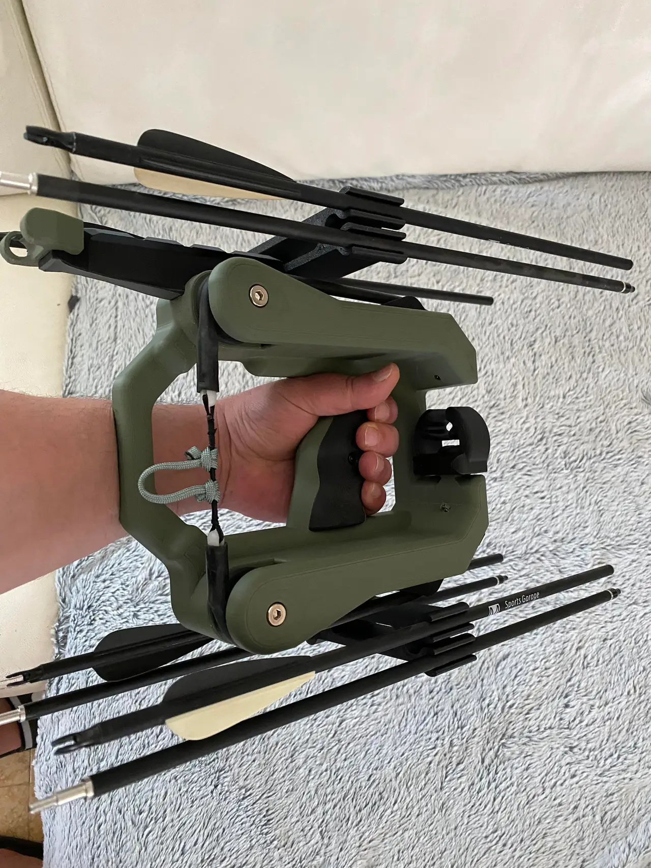 Survival Fishing X-Bow (Jörg Sprave Inspired design) V1.0 — modelo 3D