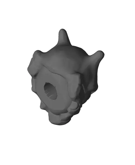 Li'l Cubone - #MASKtober - Pokemon Fanart Collectible — modelo 3D