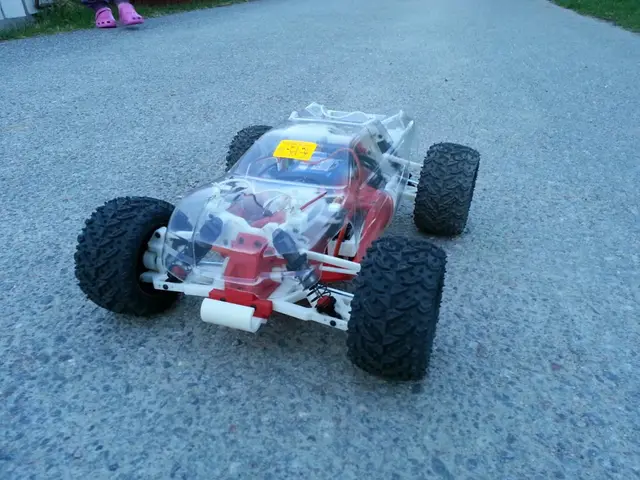 OpenRC 1:10 4WD Truggy Concept RC Car — modelo 3D