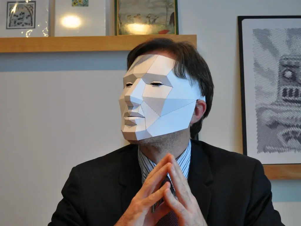 Low Poly Mask — modelo 3D