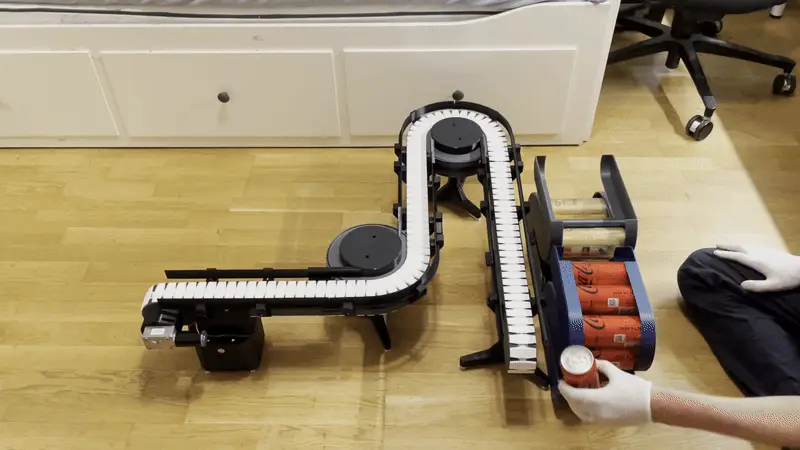 Modular, Flexible Chain Conveyor System KE 50 — modelo 3D