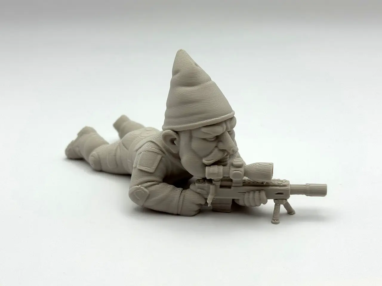 Sniper Garden Gnome — modelo 3D