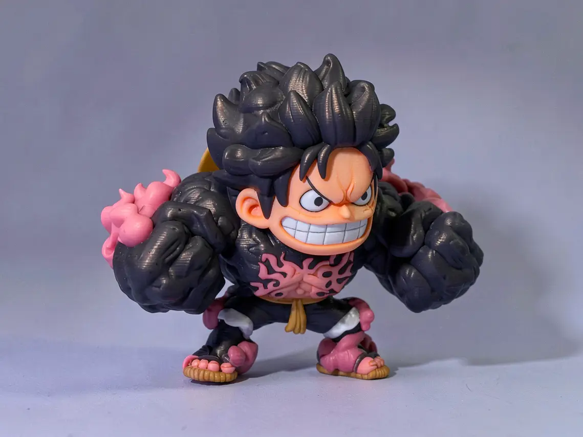 Chibi Luffy Gear Fourth Boundman — modelo 3D