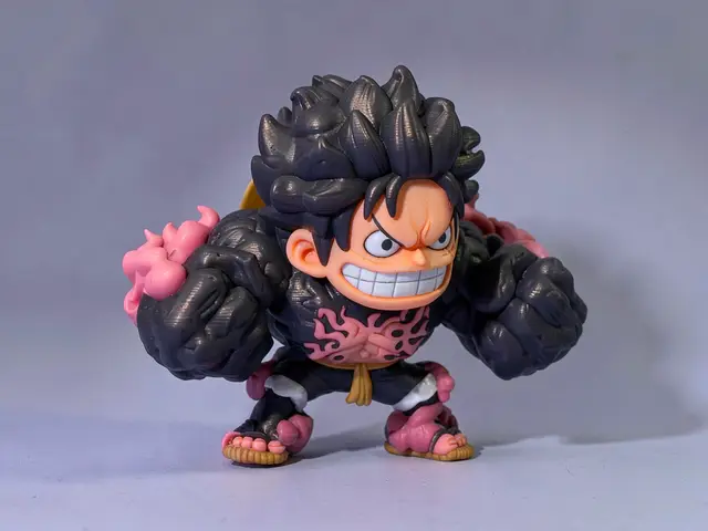 Chibi Luffy Gear Fourth Boundman — modelo 3D