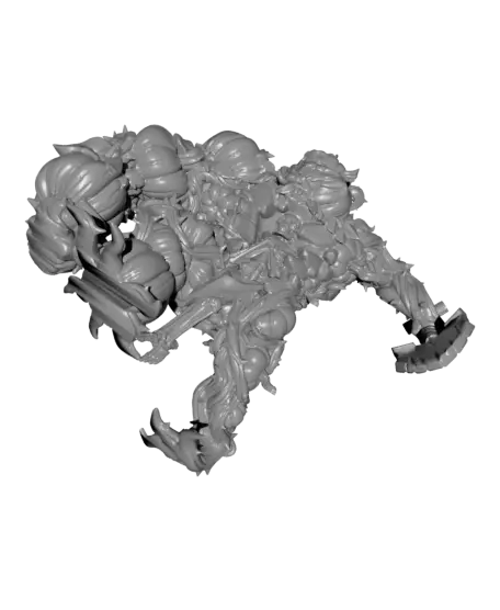 Pumpkin Golem - With Free Dragon - 5e DnD Inspired for RPG and Wargamers — modelo 3D