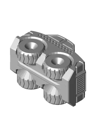 Fixum Dude Motors PiP Taxi Cab — modelo 3D