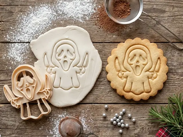 Cute Ghostface Halloween Cookie Cutter — modelo 3D