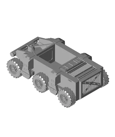 crusher tank drone — modelo 3D