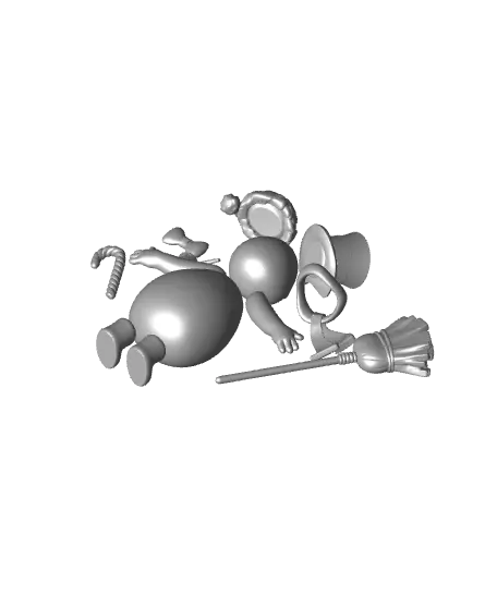 Frosty The Snowman REMIX CONTEST — modelo 3D