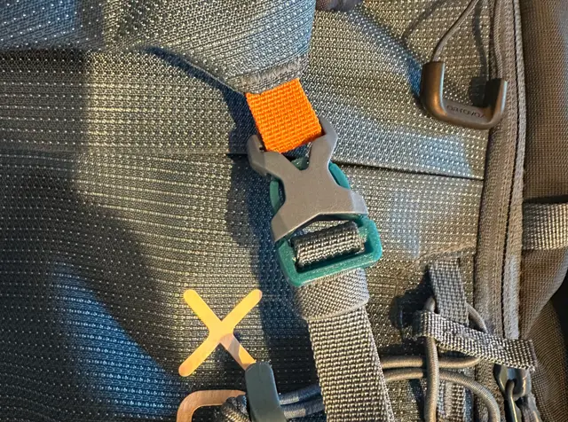 ortovox peak light replacement buckle — modelo 3D