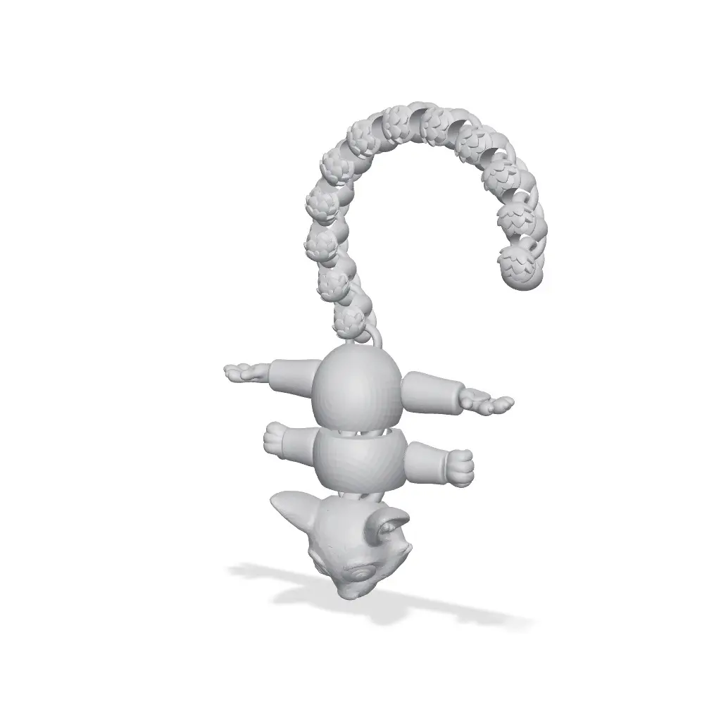 Articulated Loki the Lemur — modelo 3D
