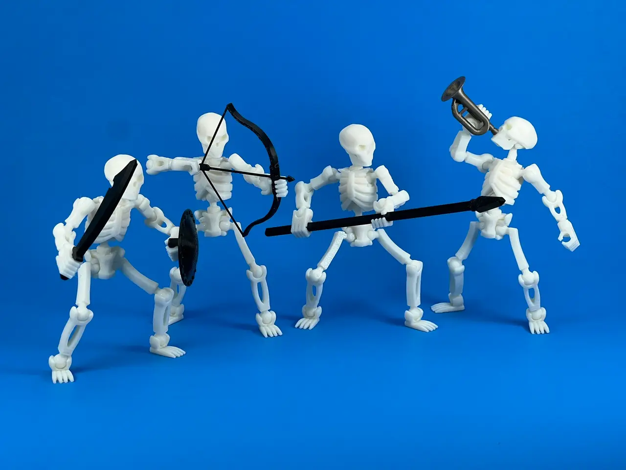Poseable Skeleton Army — modelo 3D