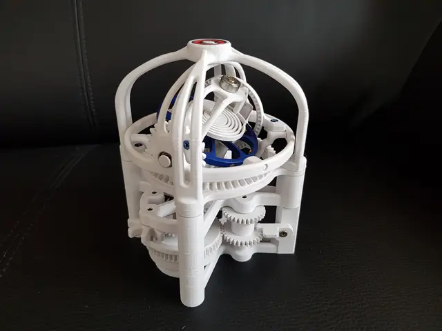 Gyrotourbillon — modelo 3D