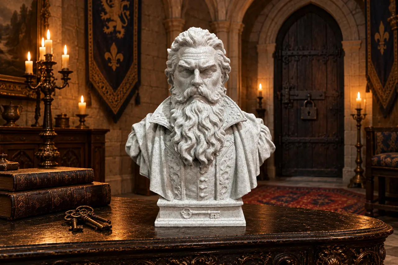 Bluebeard — Bust Inspired by Charles Perrault’s Fairy Tale — modelo 3D