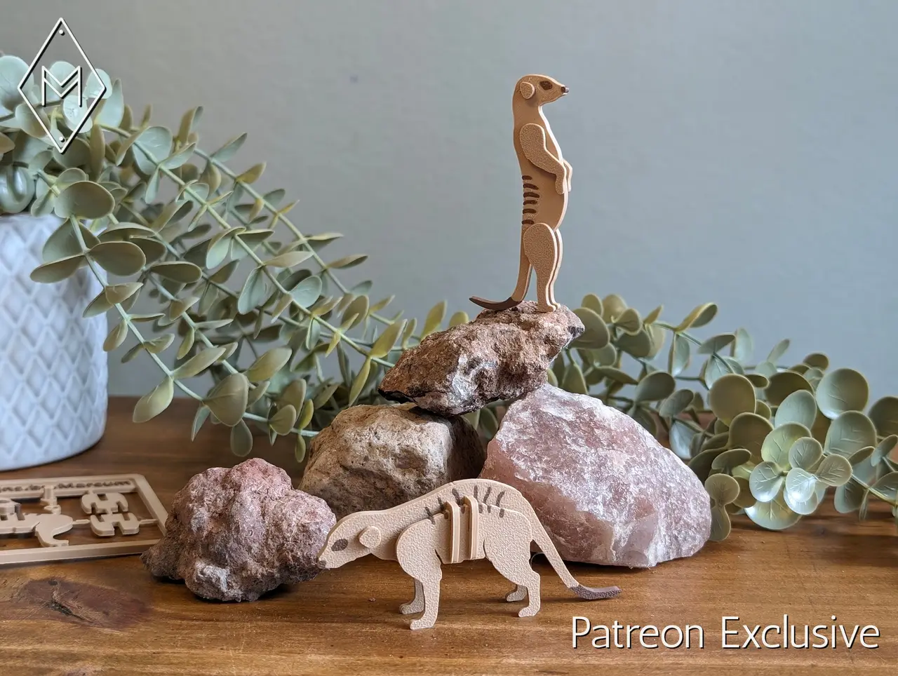 Wildlife Kit Card - Multiple Species — modelo 3D