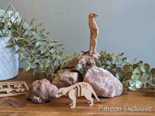 Wildlife Kit Card - Multiple Species — modelo 3D