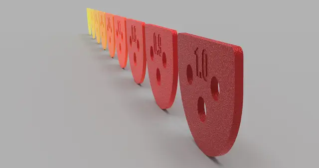 Bed Shims - Fits Creality K1 and K1 Max — modelo 3D
