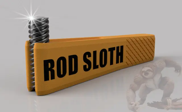 Rod Sloth - Fits Most 3D Printers - PRUSA - BAMBU - CREALITY — modelo 3D