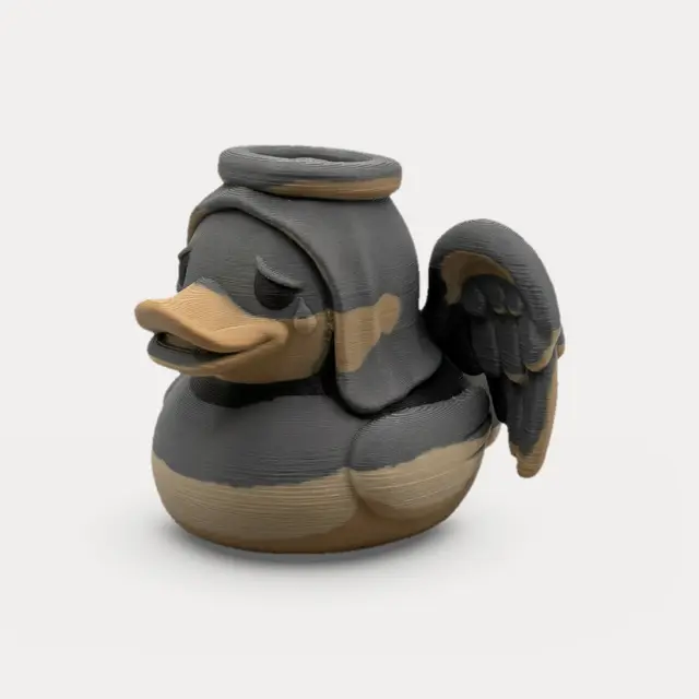 Mourning Angel Rubber Duck - Fantasy Figurine — modelo 3D