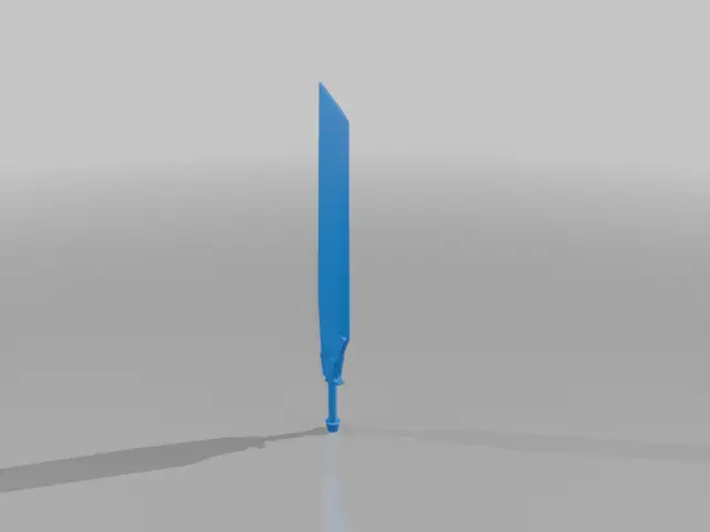 Edge of Tomorrow Sword — modelo 3D