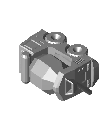 Fixum Dude Motors PiP Concrete Truck — modelo 3D