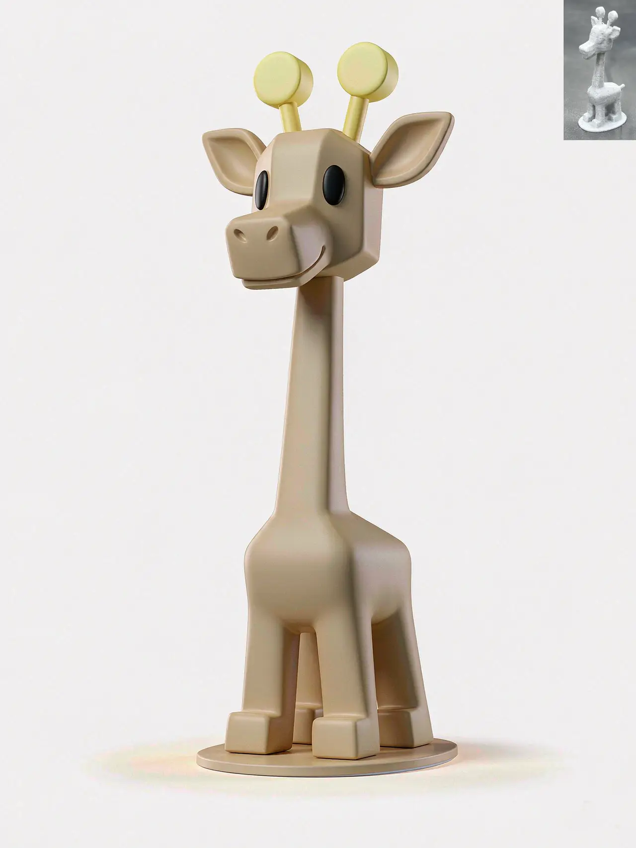 Cute Giraffe — modelo 3D