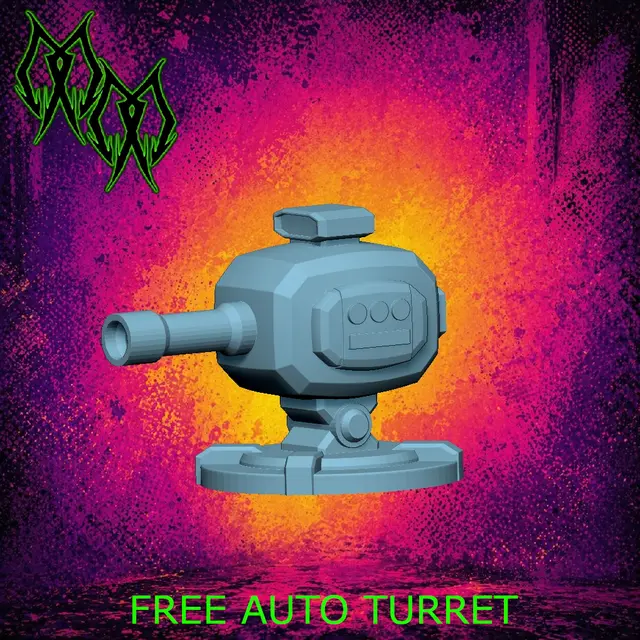 Auto Turret (FREE DOWNLOAD) — modelo 3D