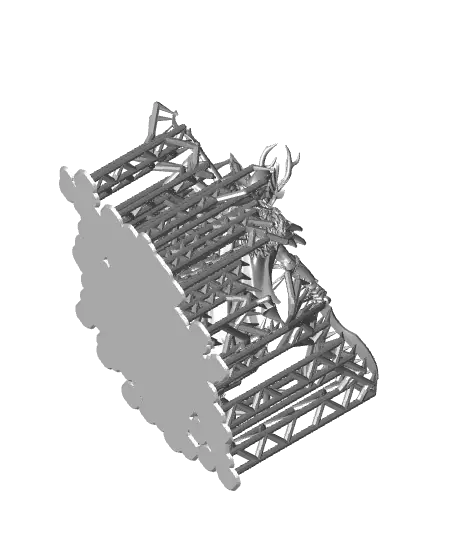 Chieftain - With Free Dragon - 5e DnD Inspired for RPG and Wargamers — modelo 3D