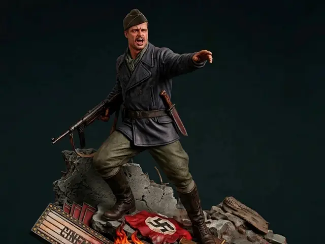 Lt. Aldo Raine inglorious bastard — modelo 3D