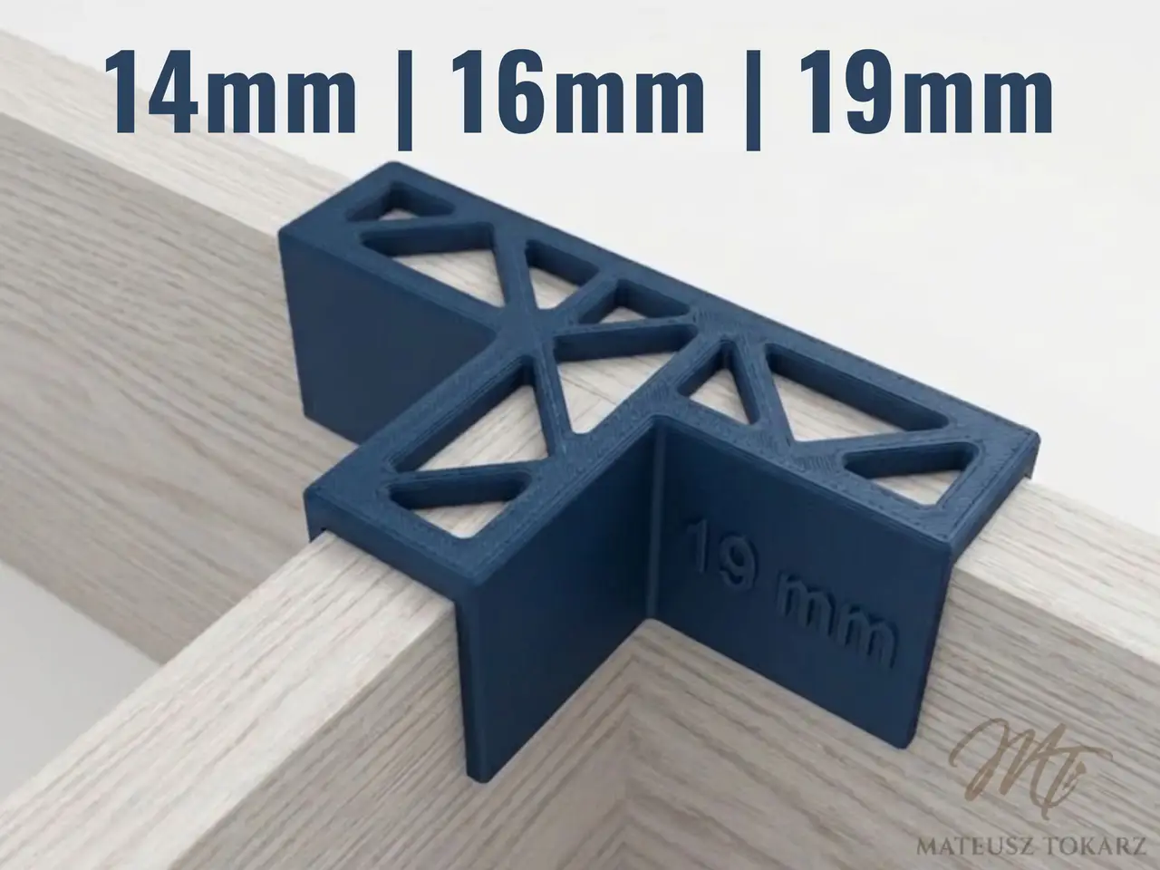 Multi-Size T-Joint Jigs | Drill Guide Clamps | 3 Sizes — modelo 3D