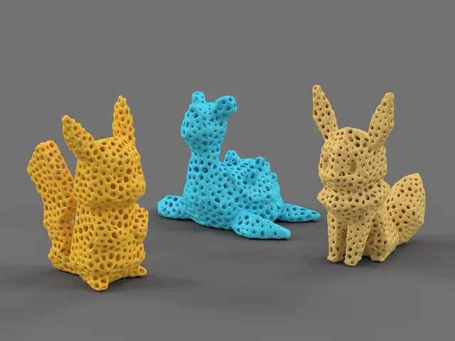 Voronoi Pokemon Vol. 2 — modelo 3D
