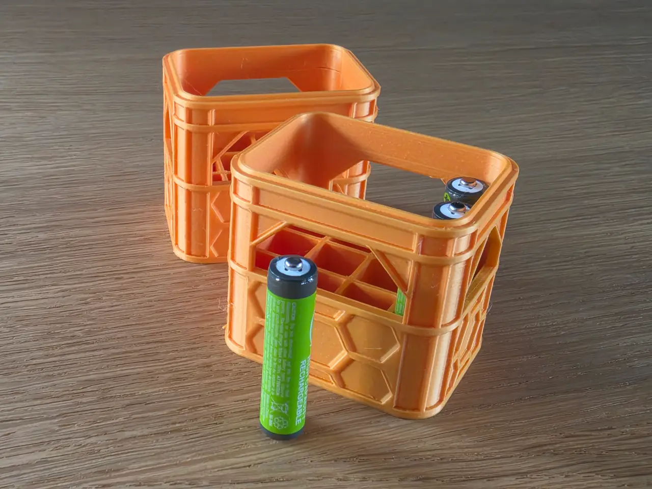 Getränkekiste AAA Batterien Sammelkiste — modelo 3D