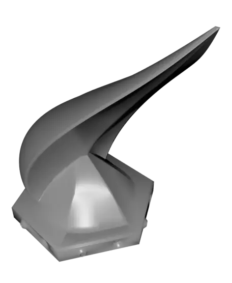 Leafy Garden Wall Sculpture — modelo 3D