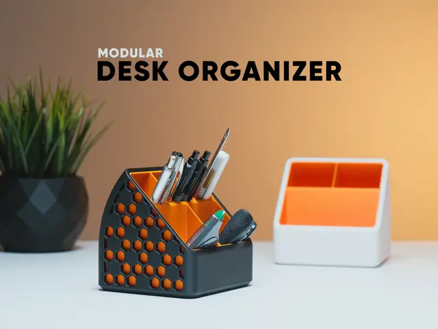 Modular Desk Organizer — modelo 3D