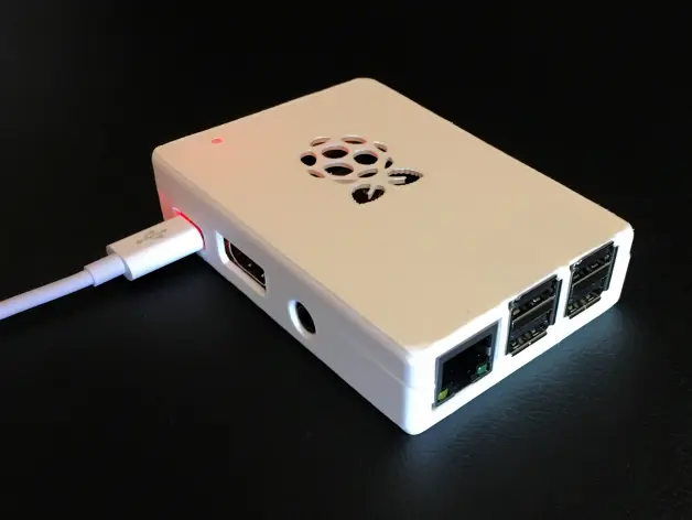 RaspberryPi 3 case, no screws — modelo 3D