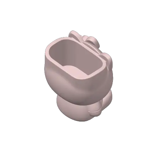 Hello Kitty Pencil Holder — Cute Desk Organizer — modelo 3D