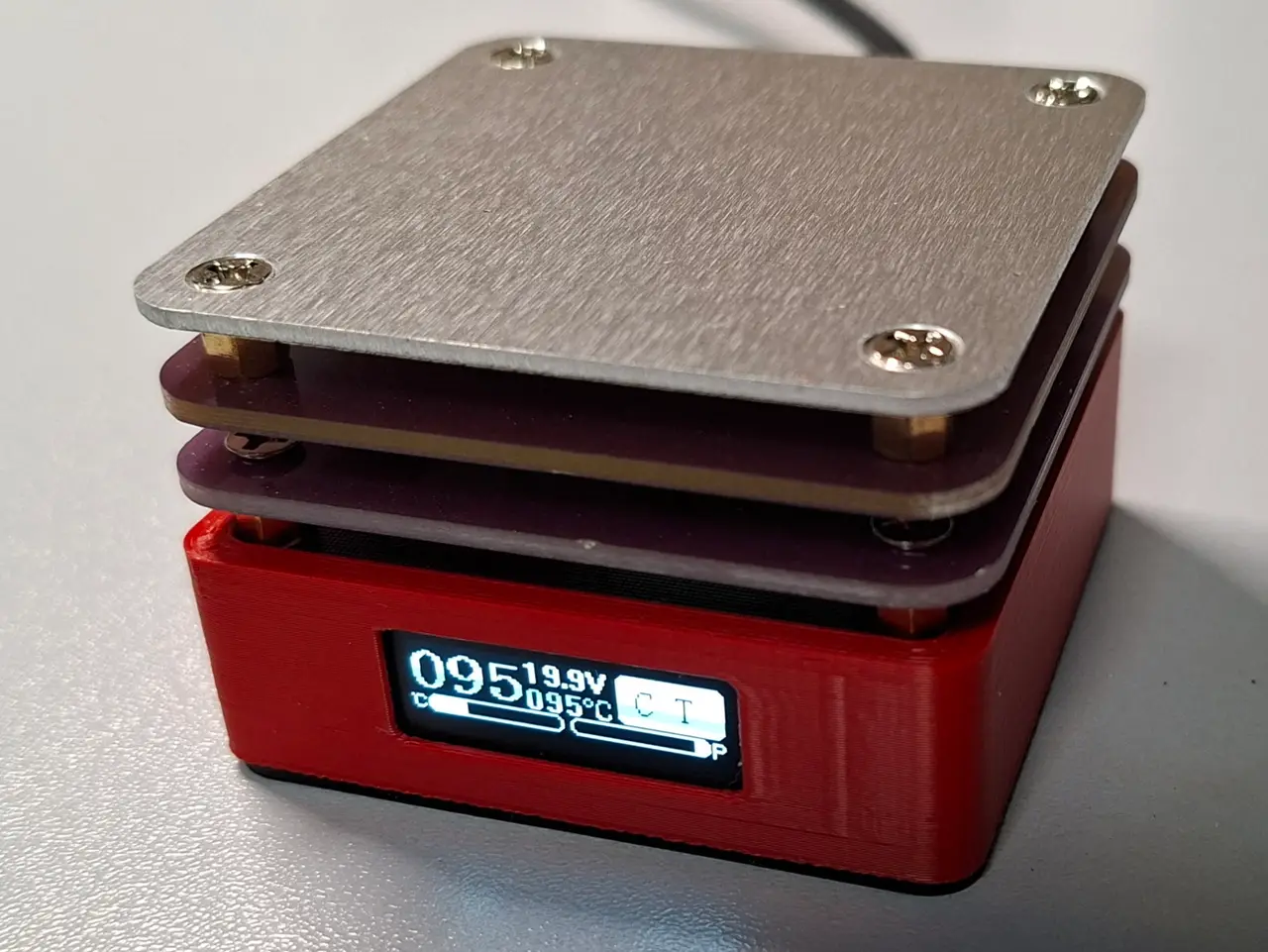G3061 Hot Plate Enclosure Replacement — modelo 3D